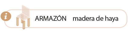 Esquema Armazón madera de haya